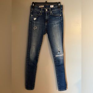 Adriano Goldschmied The Farrah High Rise Skinny Jeans - size (24)